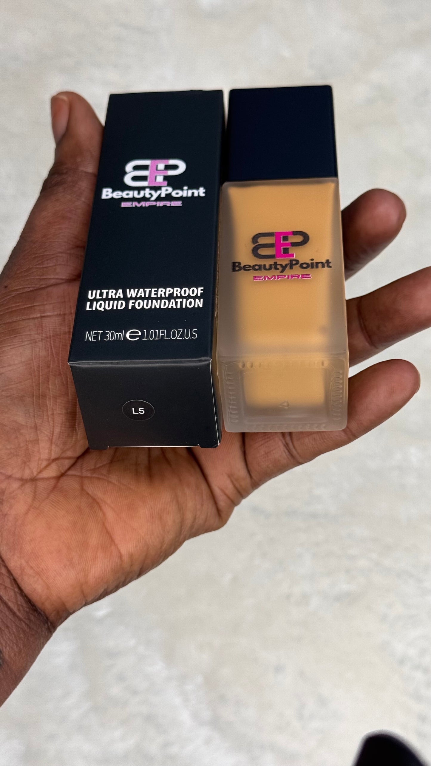 BeautyPoint Empire Ultra‑Waterproof Liquid Foundation