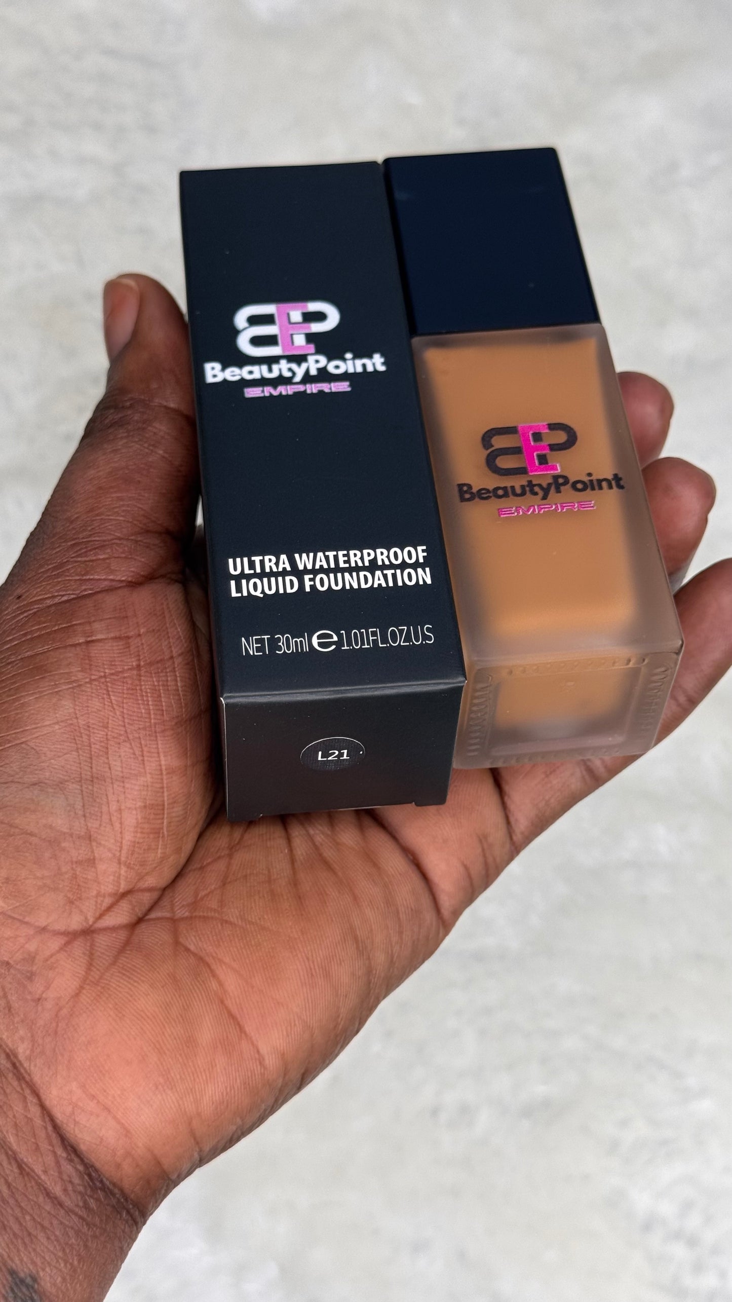 BeautyPoint Empire Ultra‑Waterproof Liquid Foundation
