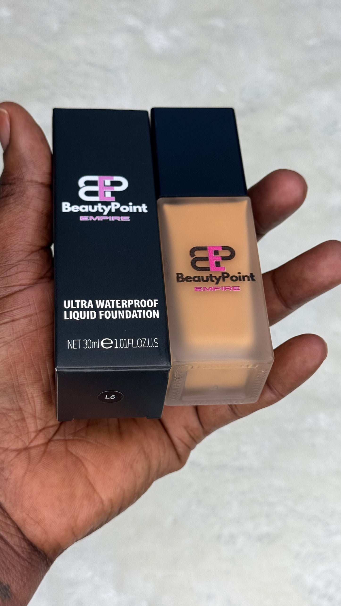 BeautyPoint Empire Ultra‑Waterproof Liquid Foundation